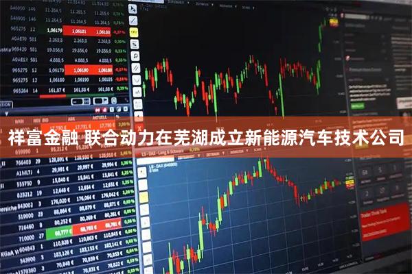 祥富金融 联合动力在芜湖成立新能源汽车技术公司